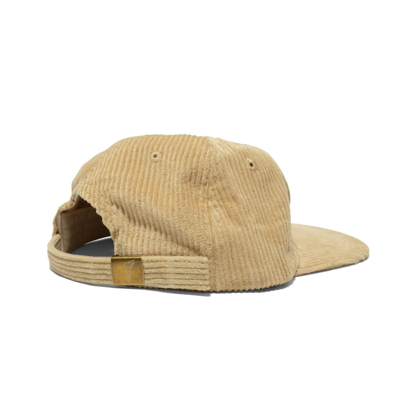 HAT - ADULT - PVW Warriors Icon - Egg shell / Olive - Corduroy