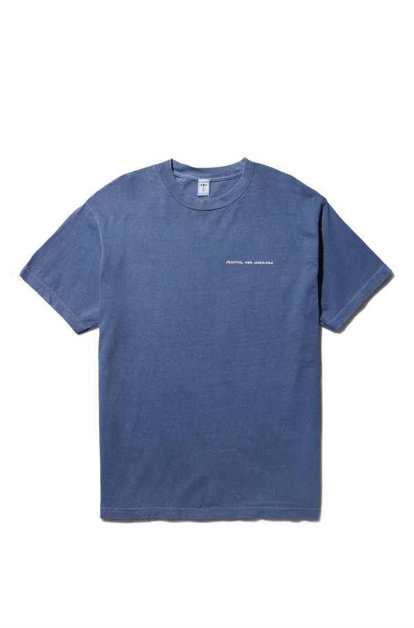 T Shirt - Fishman Surf - Washed Blue/ Cream