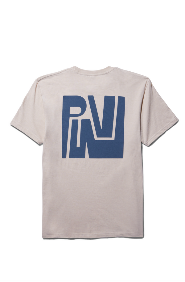T Shirt - Retro PVW - Cream / Washed Blue