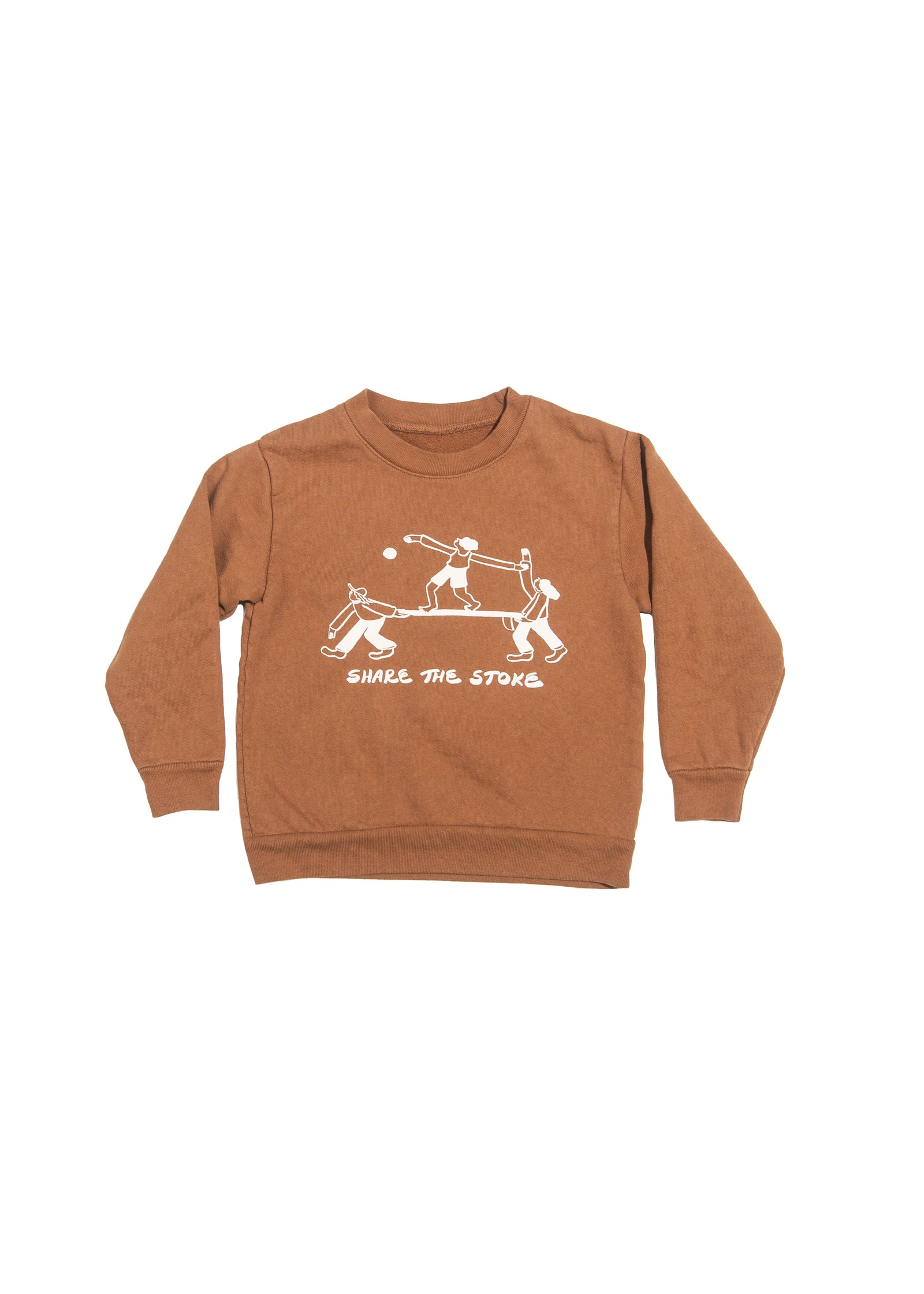 PVW Kids Sweatshirt - Share the Stoke- Graphic -Clay – Positive