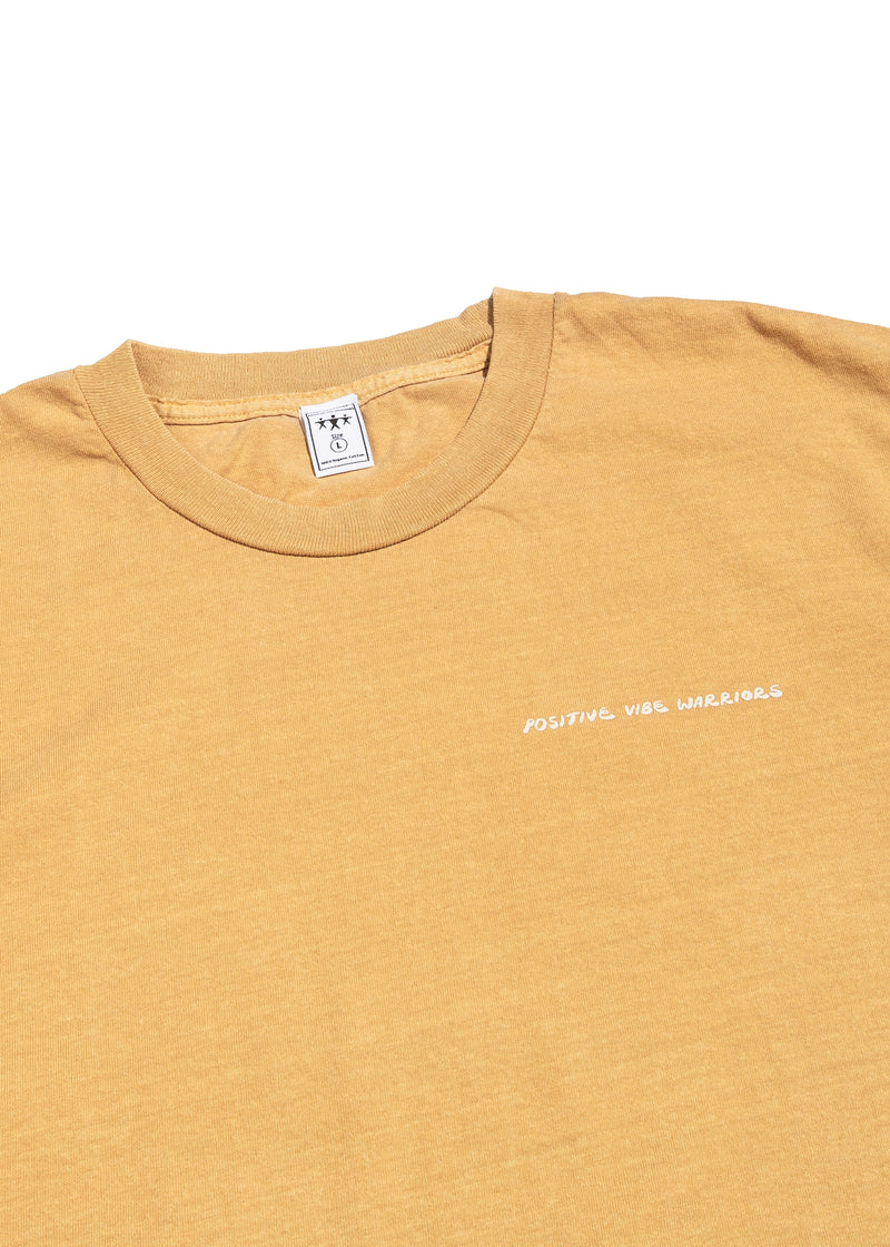 T Shirt - Fishman Surf - Mustard / Cream